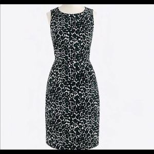 Jcrew knee length pattern dress